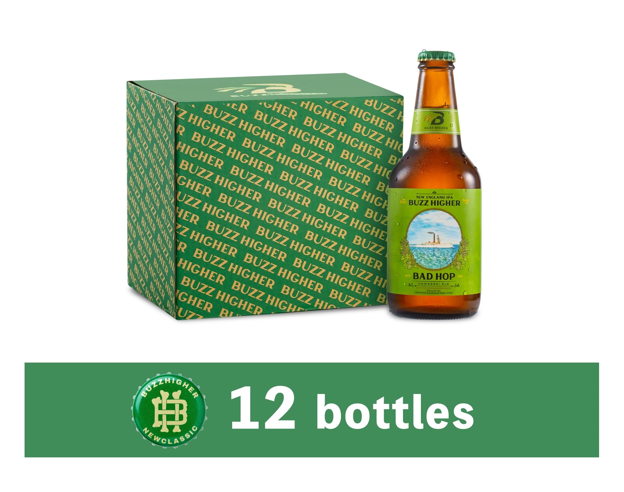 buzz higher 6本　コースター付き 商品 – BUZZ HIGHER